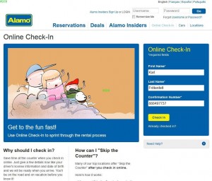 Skip the Line Alamo 7 online Checkin